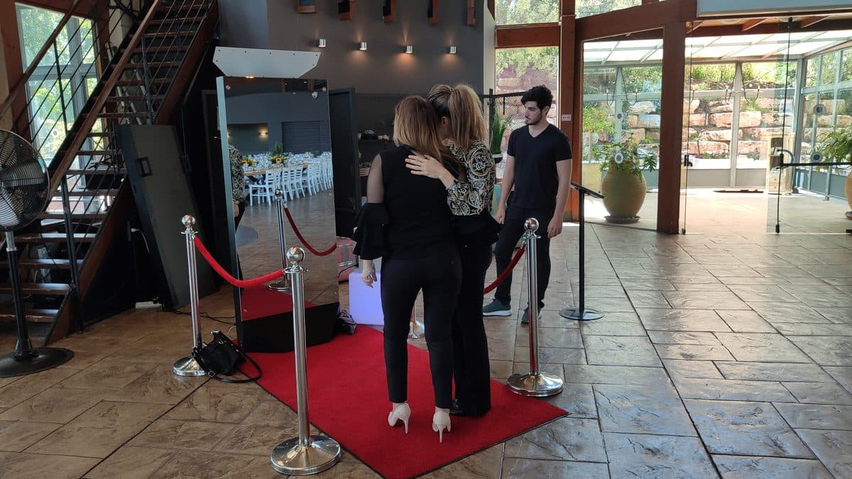Mirror Photo Booth rental at a New York City event — photo 1