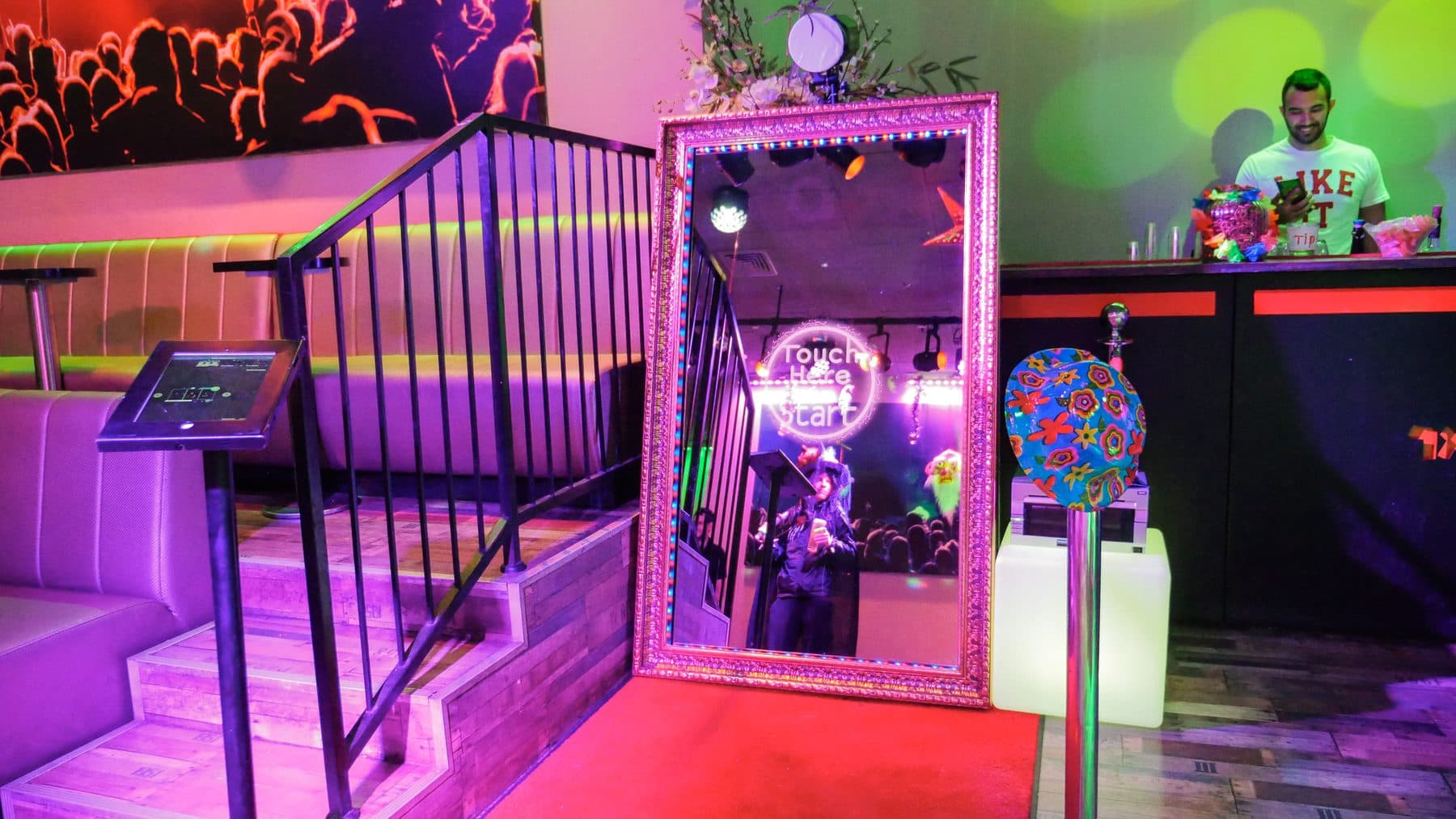 Mirror Photo Booth rental for special occasions in NYC
