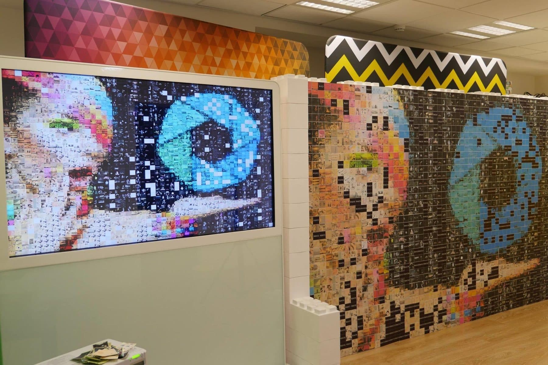Mosaic Wall rental in NYC